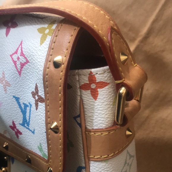 💎✨ COLLECTABLE ✨💎 MULTICOLOR CROSSBODY LOUIS VUITTON SOLOGE - Picture 13 of 15
